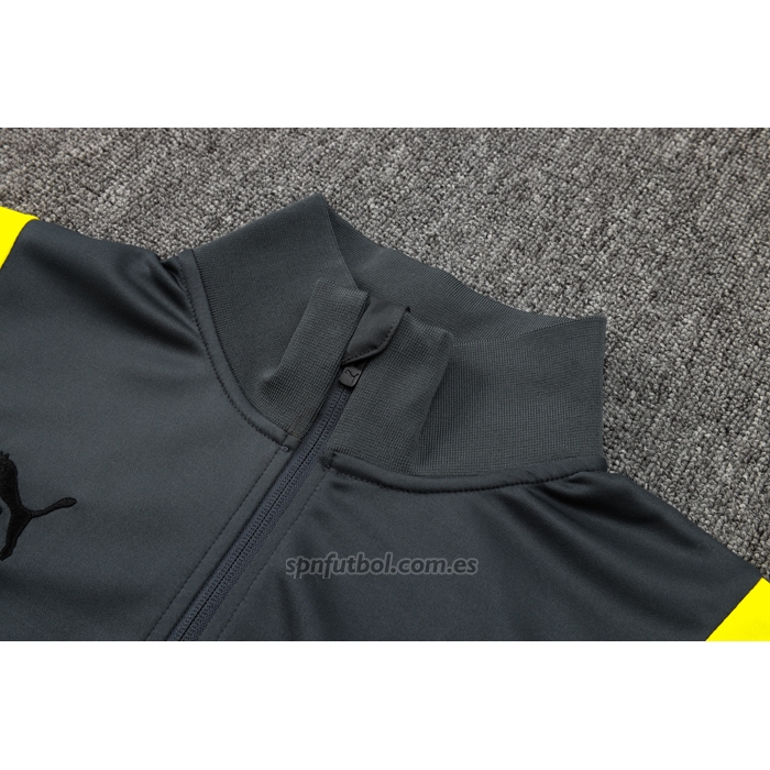 Chandal de Chaqueta del Borussia Dortmund 2023-2024 Gris